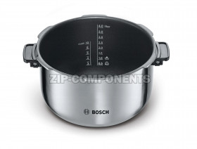 Чаша (алюминий) с тефлоновым покрытием для мультиварки Bosch 00578616